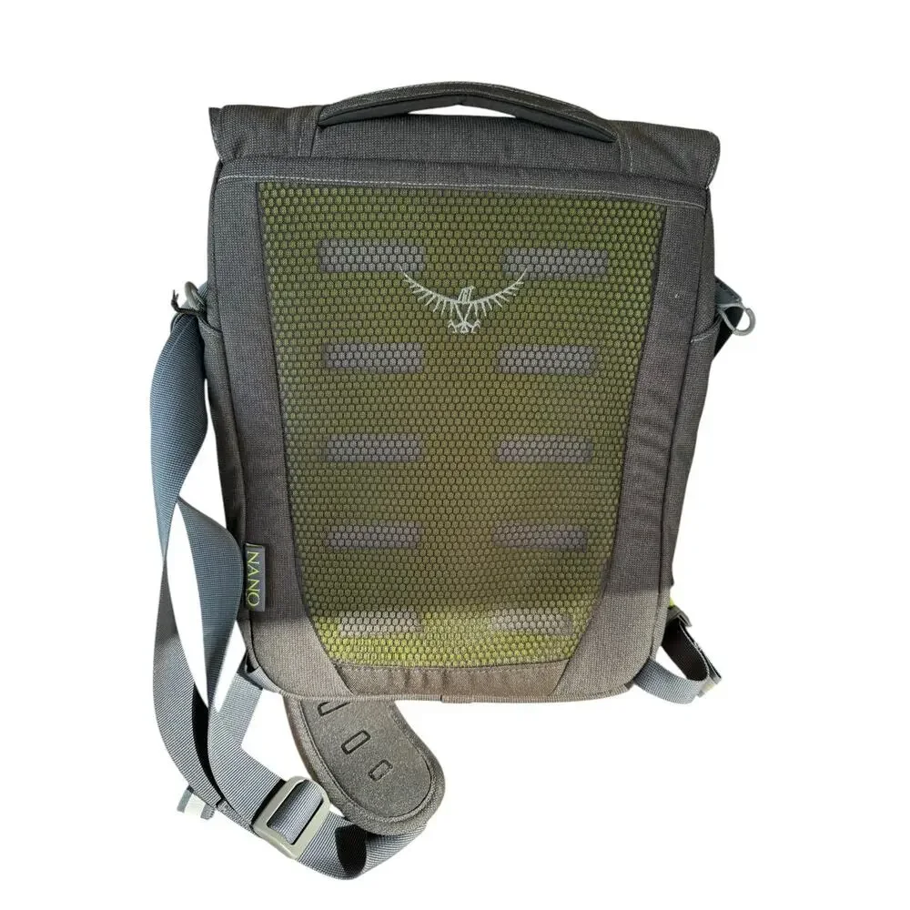 Osprey Pixel Port Backpack Laptop Tablet Port Commuter Bag Gray Daypack Hiking